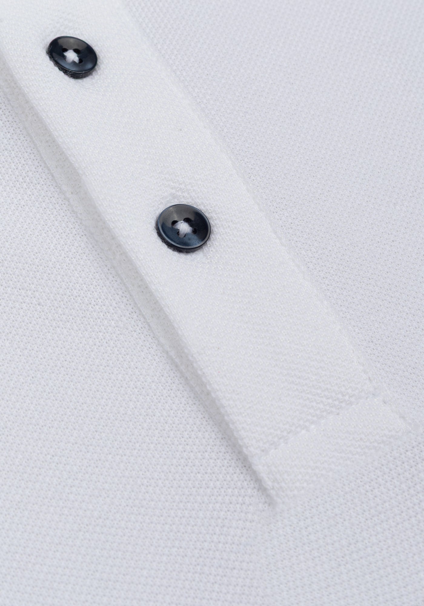 Dune White Cotton Polo Shirt