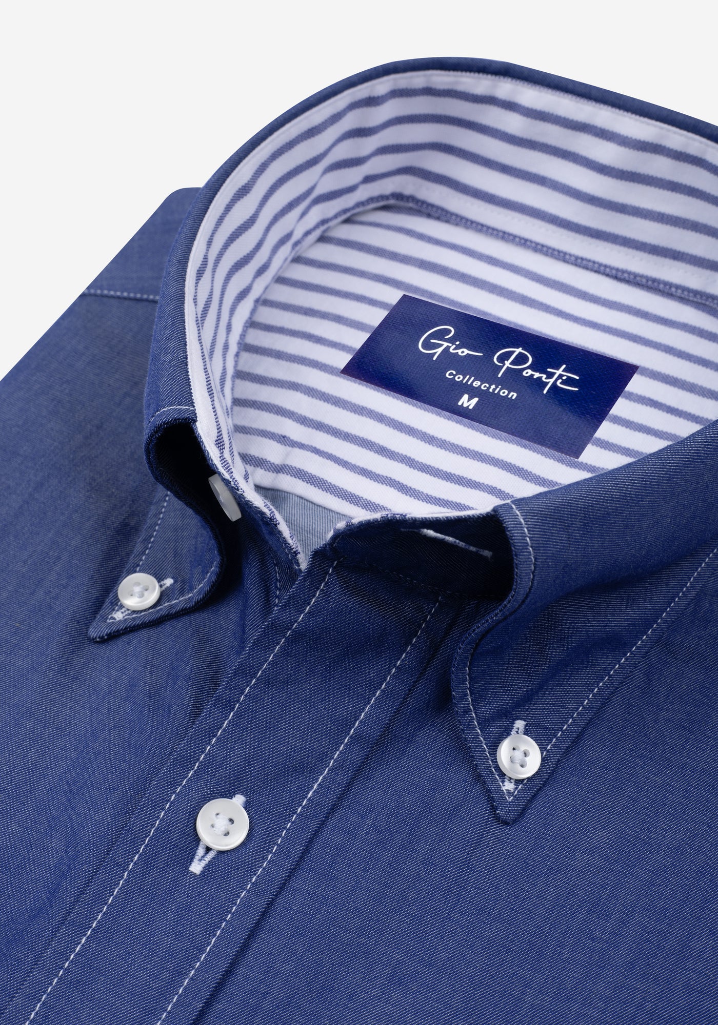 Admiral Blue Twill Shirt