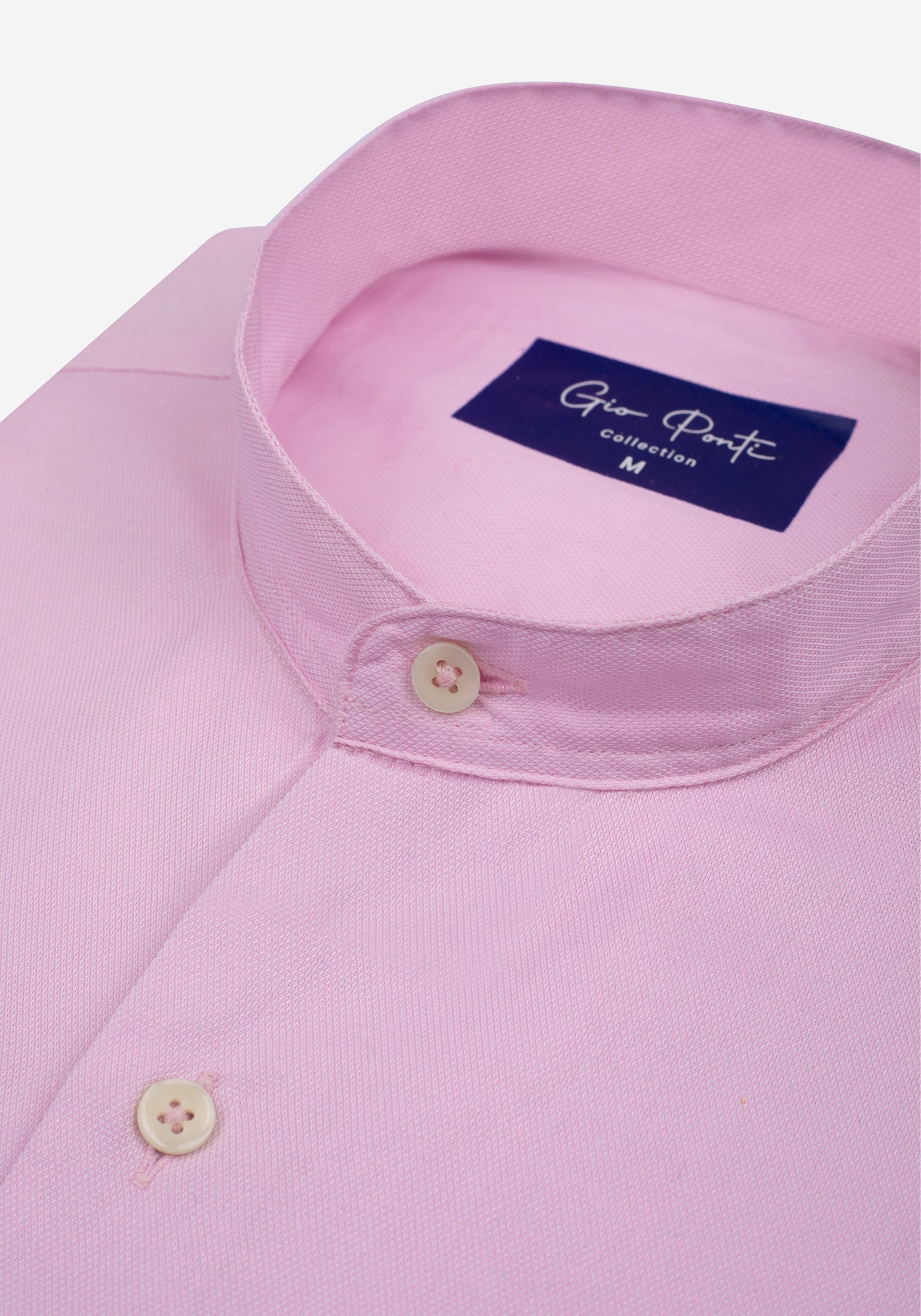 Powder Pink Washed Oxford Shirt