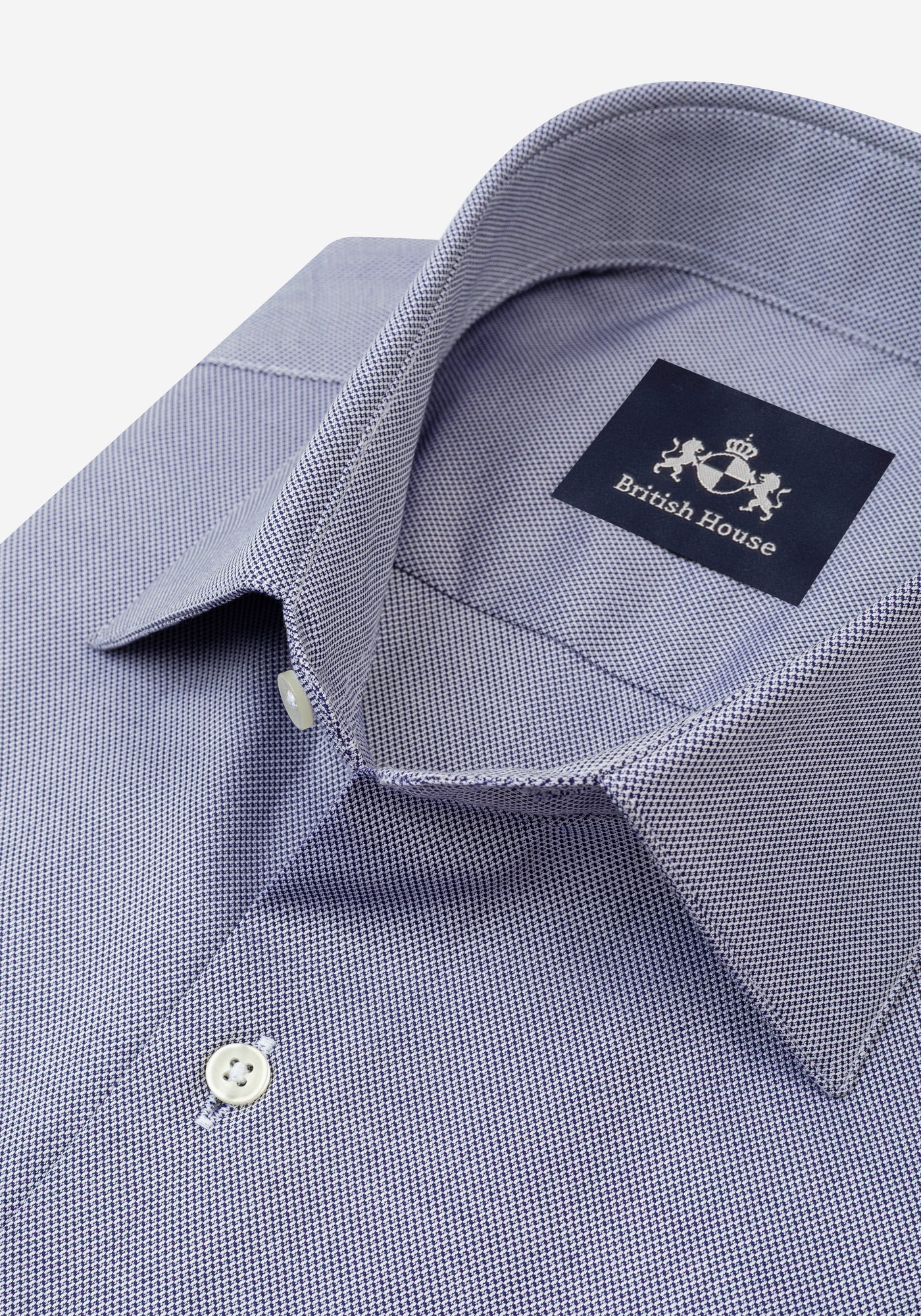 Dim Navy Oxford Shirt