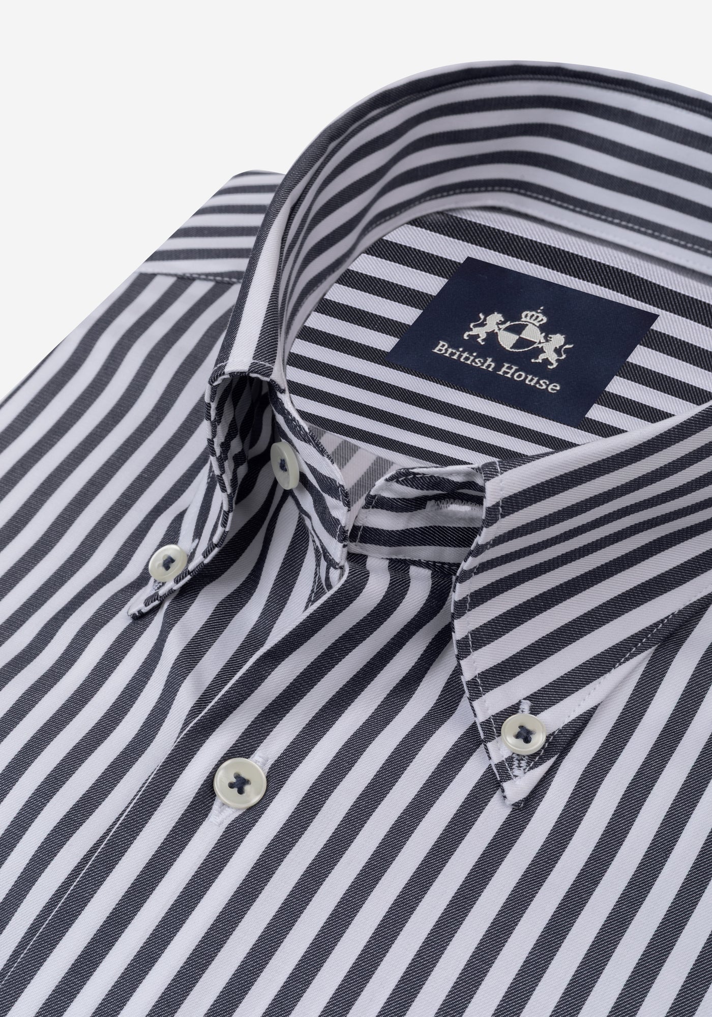 Panther Black Stripe Signature Twill Shirt