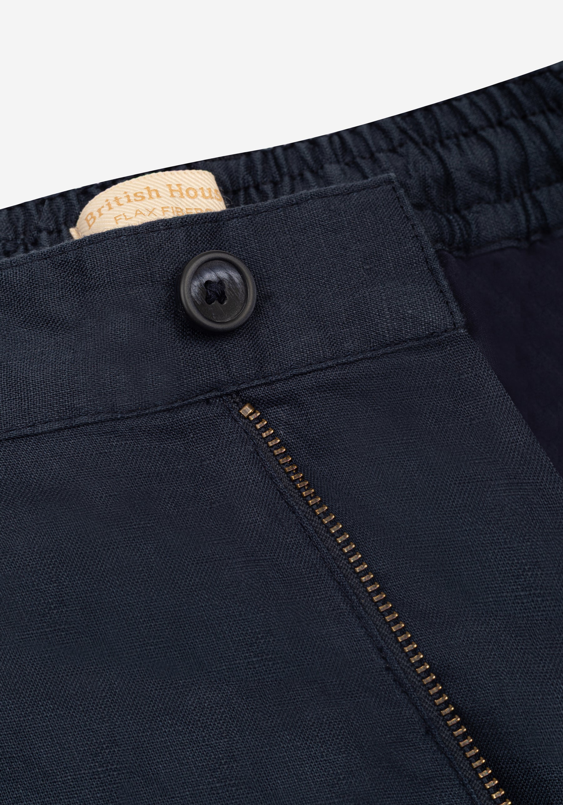 Astral Navy Soléa Pure Linen Pants