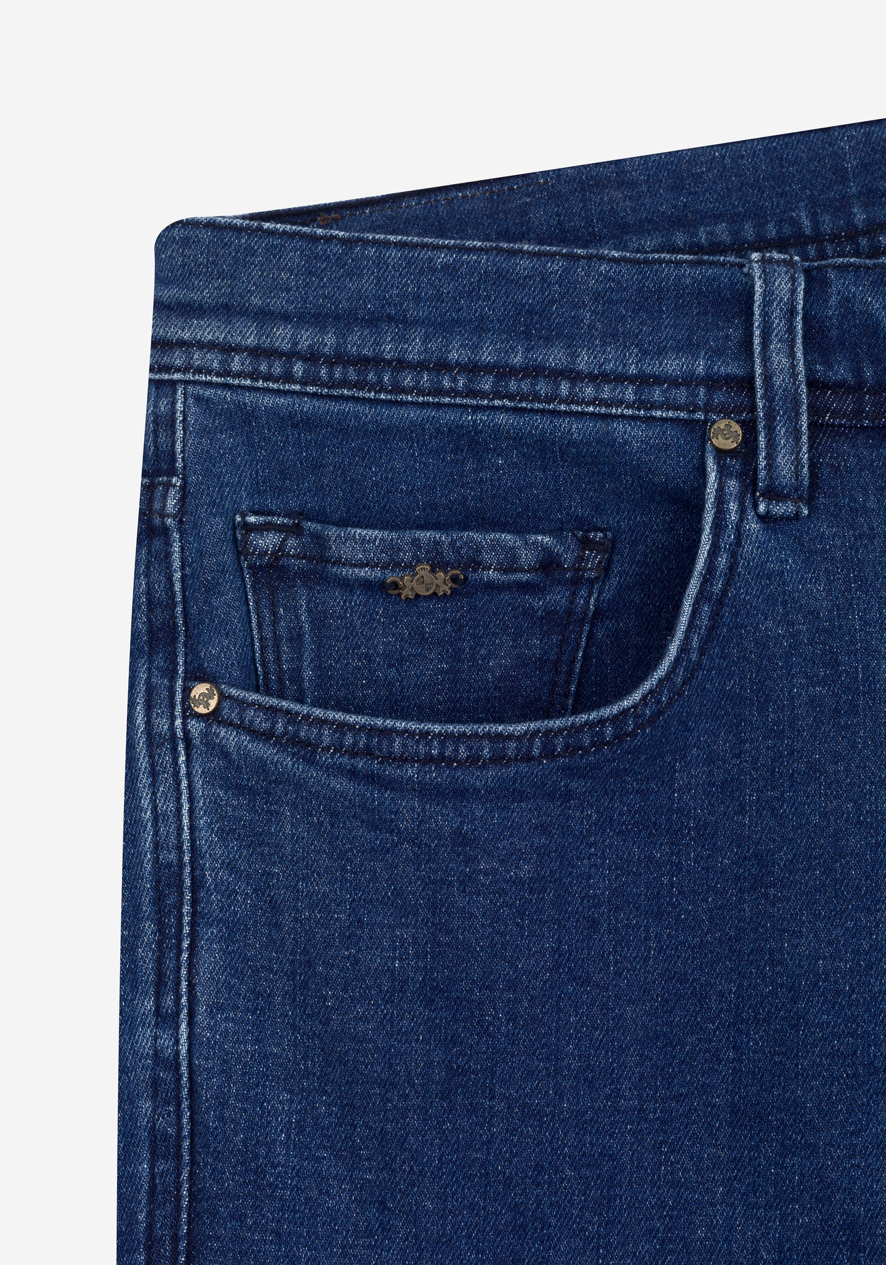 Ocean Blue Pure Denim
