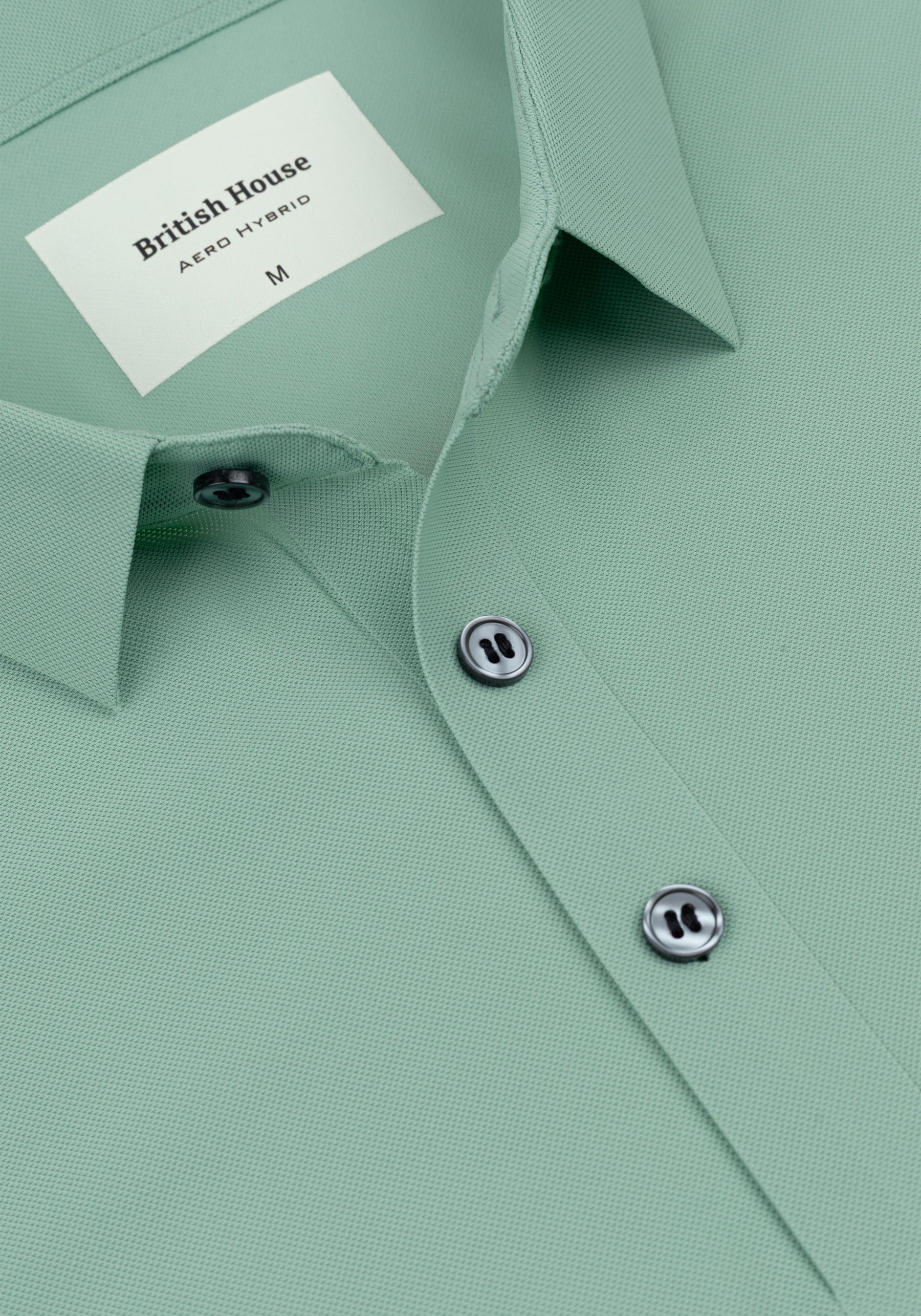 Celadon Mint Aero-Hybrid Polo Shirt