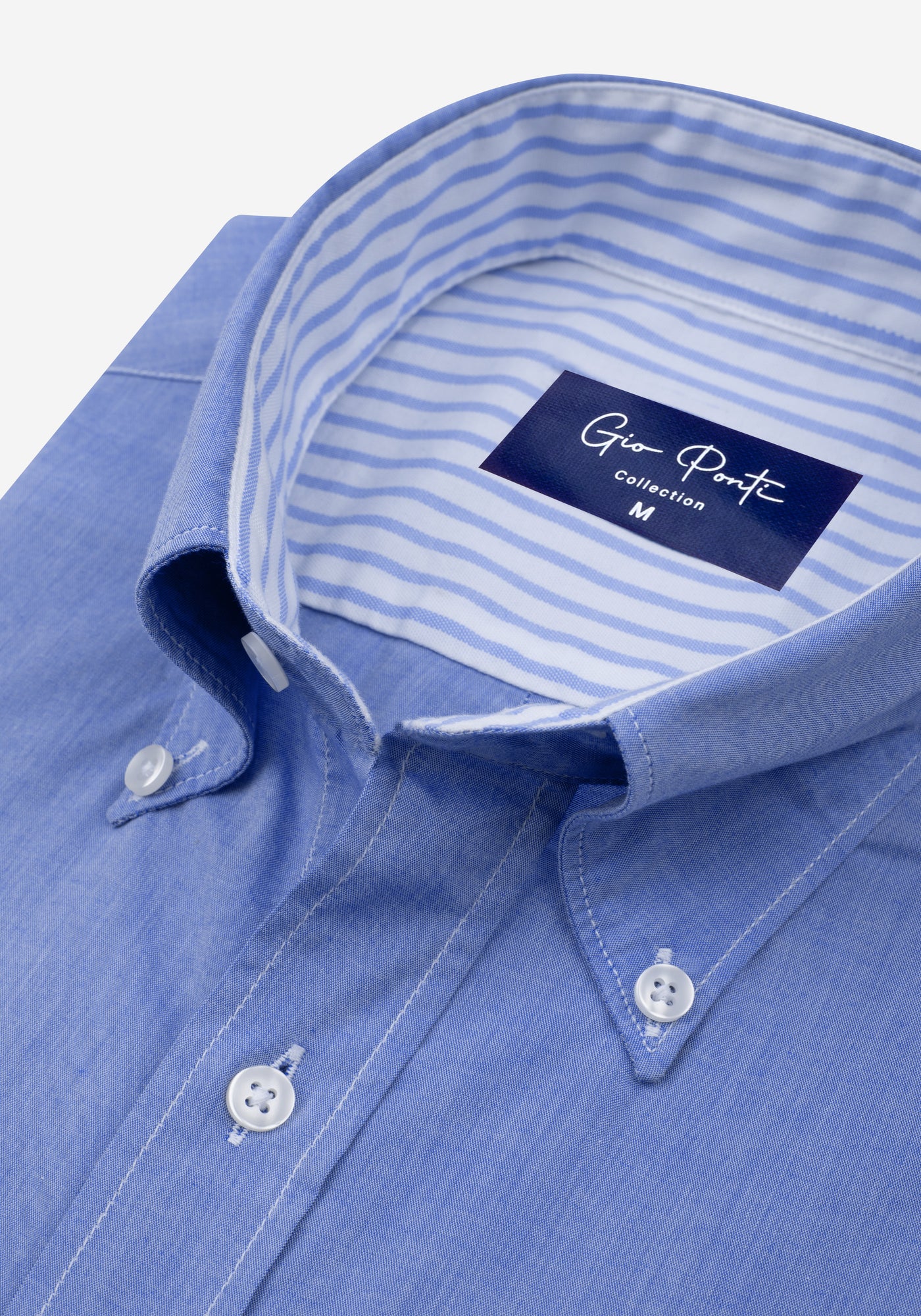 Sierra Blue Chambray Oxford Shirt