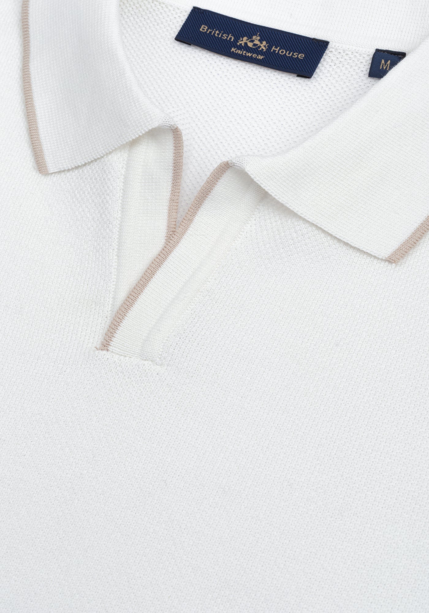 Off-White Knitted Polo Shirt