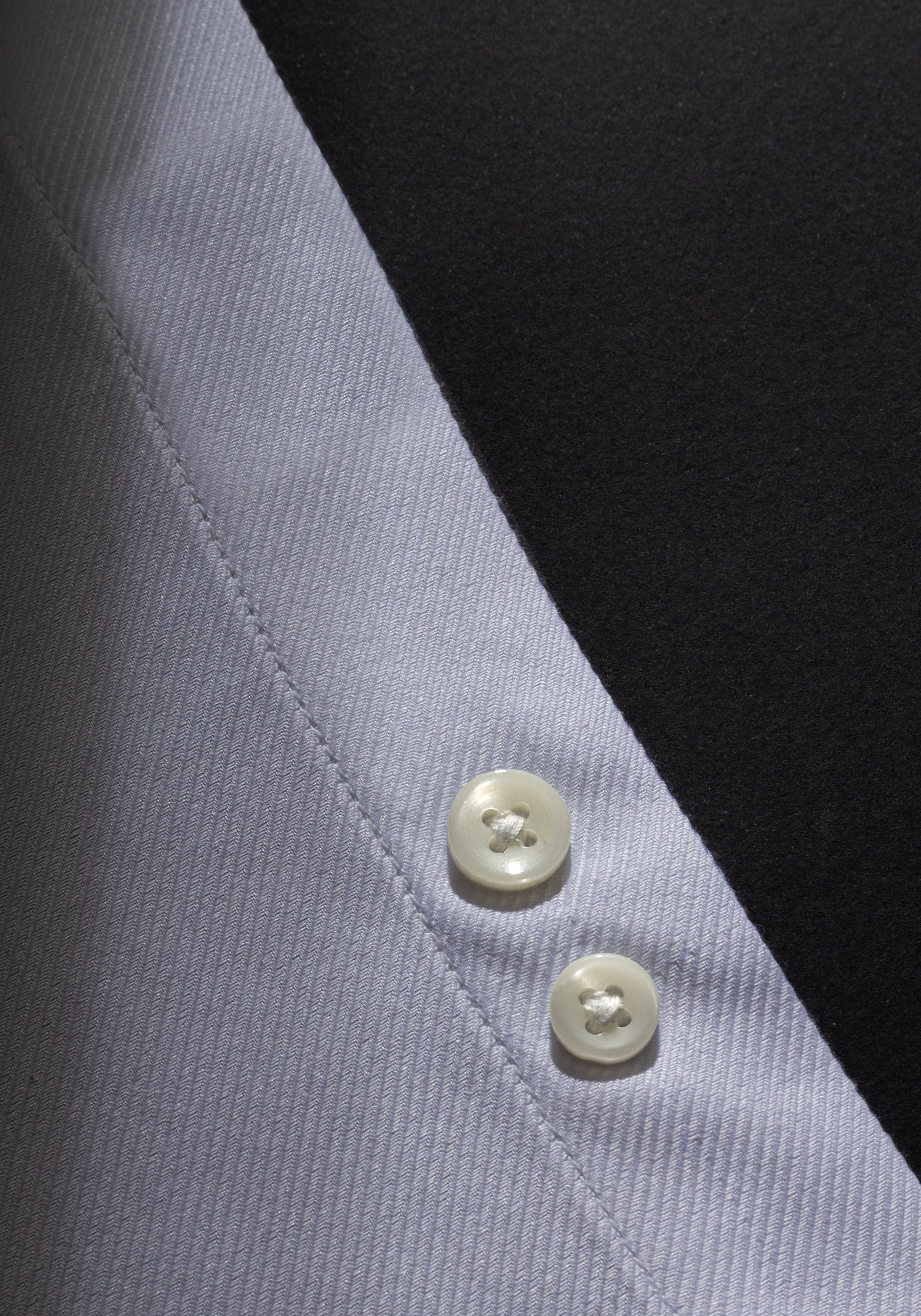 Giza 87 Cotton Opal White Stripe Signature Twill Shirt
