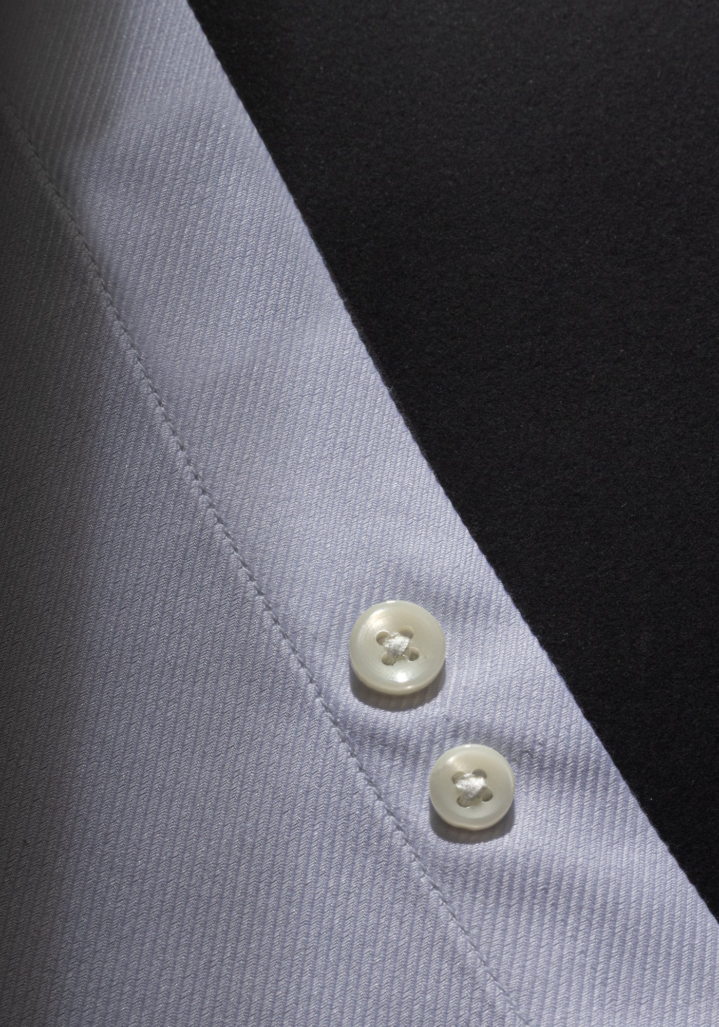 Giza 87 Cotton Opal White Stripe Signature Twill Shirt