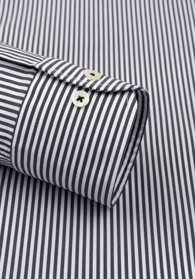 Shadow Black Stripe Aero-Hybrid Shirt