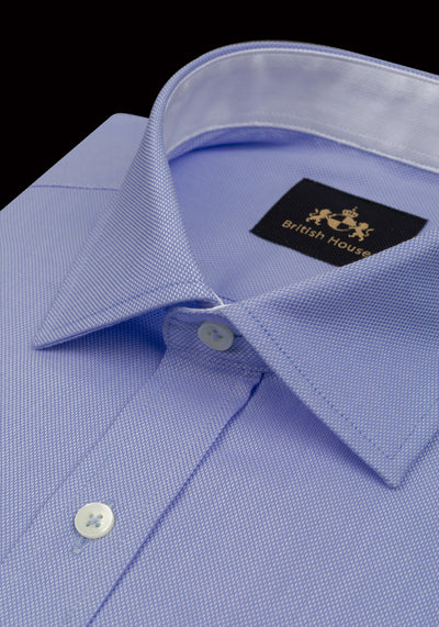 Regatta Blue Basket Weave Shirt