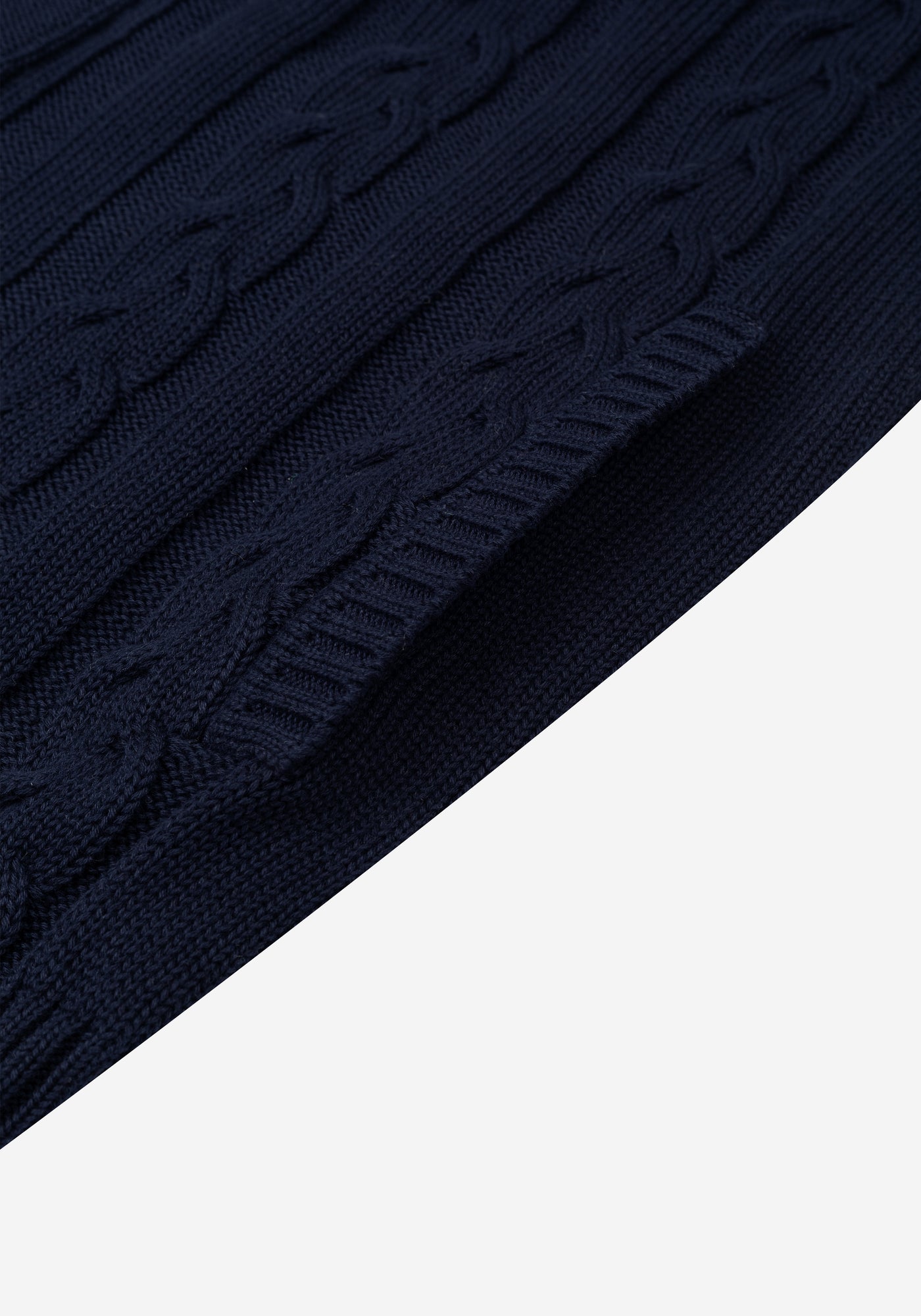 Inkstone Navy Heavy Knitted Cardigan