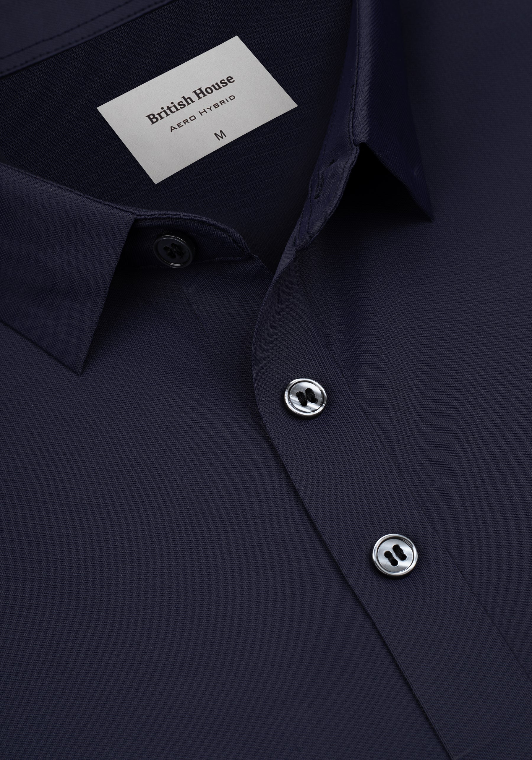 Deep Navy Aero-Hybrid Polo Shirt