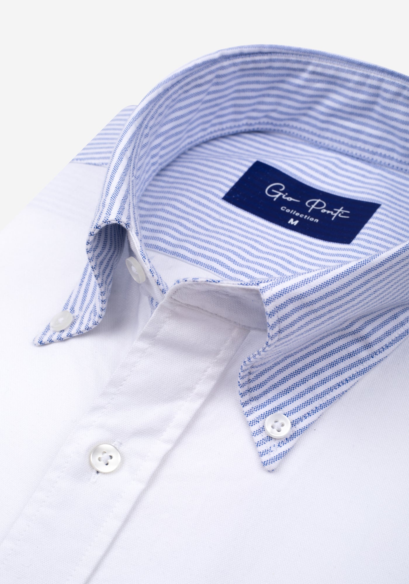 Atlantic White Oxford Shirt