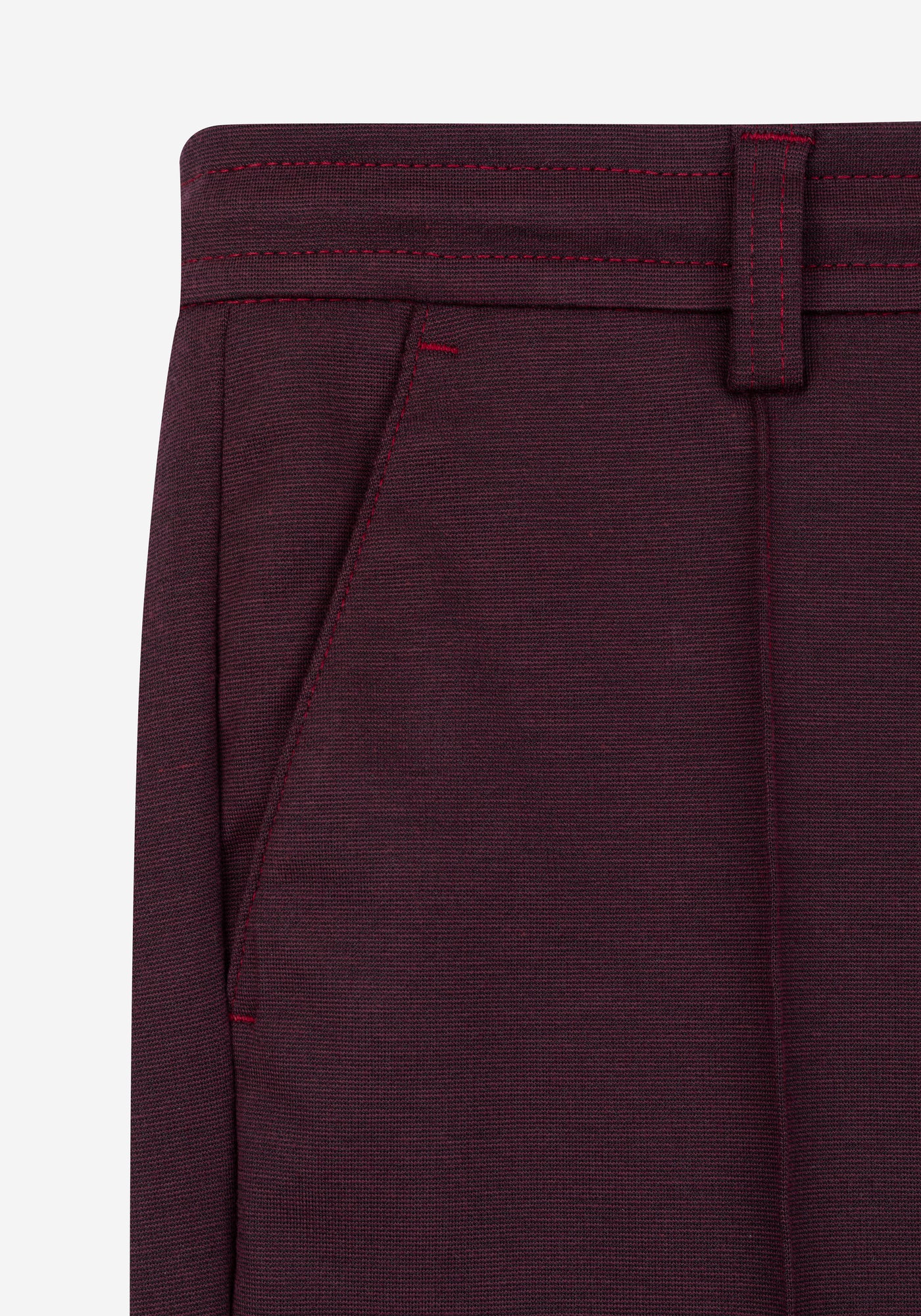 Crimson Burgundy B-Stretch Urban Trousers