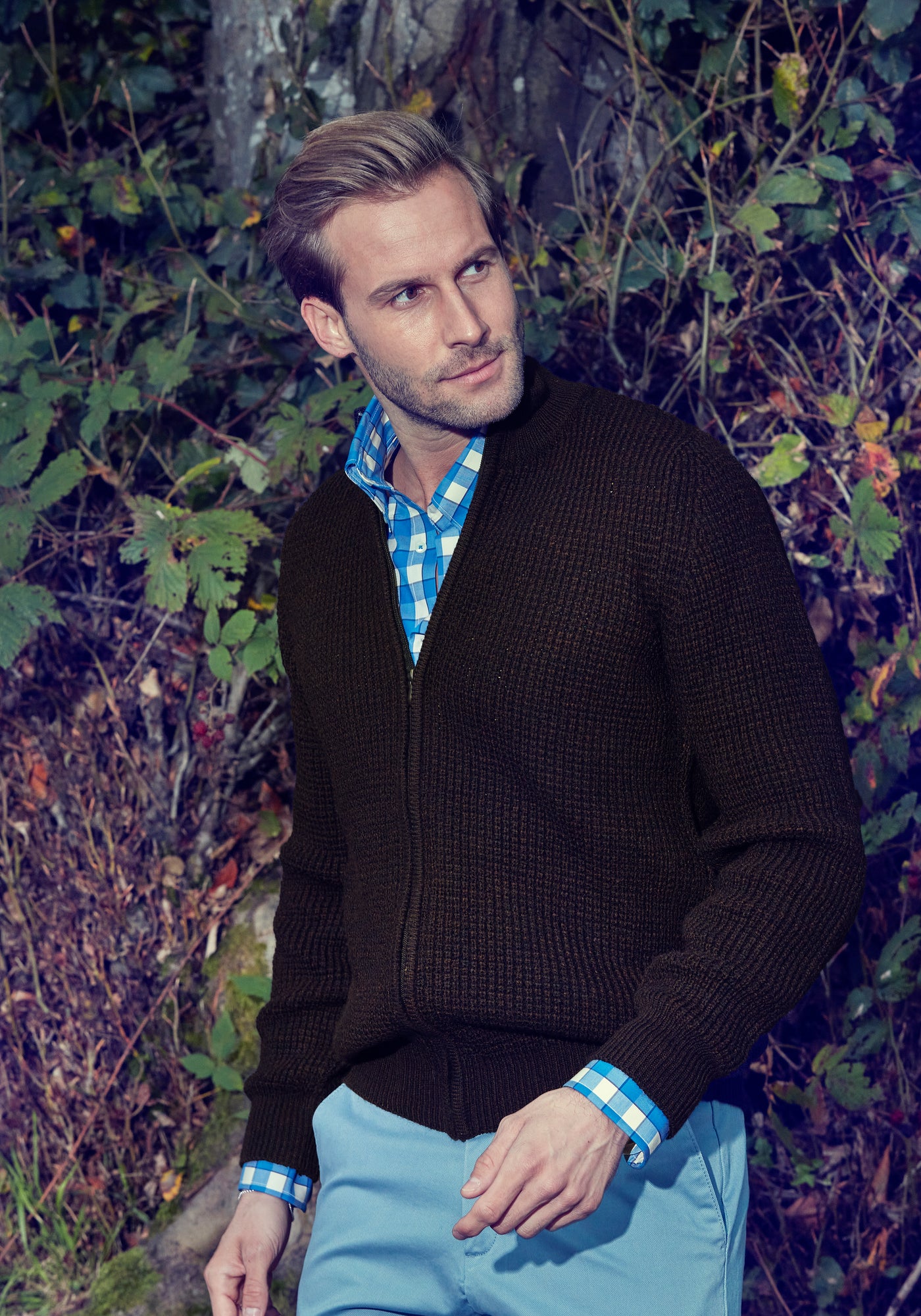 Cocoa Brown Bedford Jacket