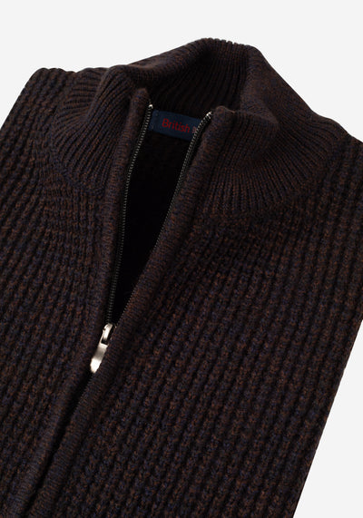 Cocoa Brown Bedford Jacket