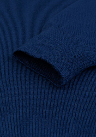 Imperial Blue Italian Merino Wool Pullover