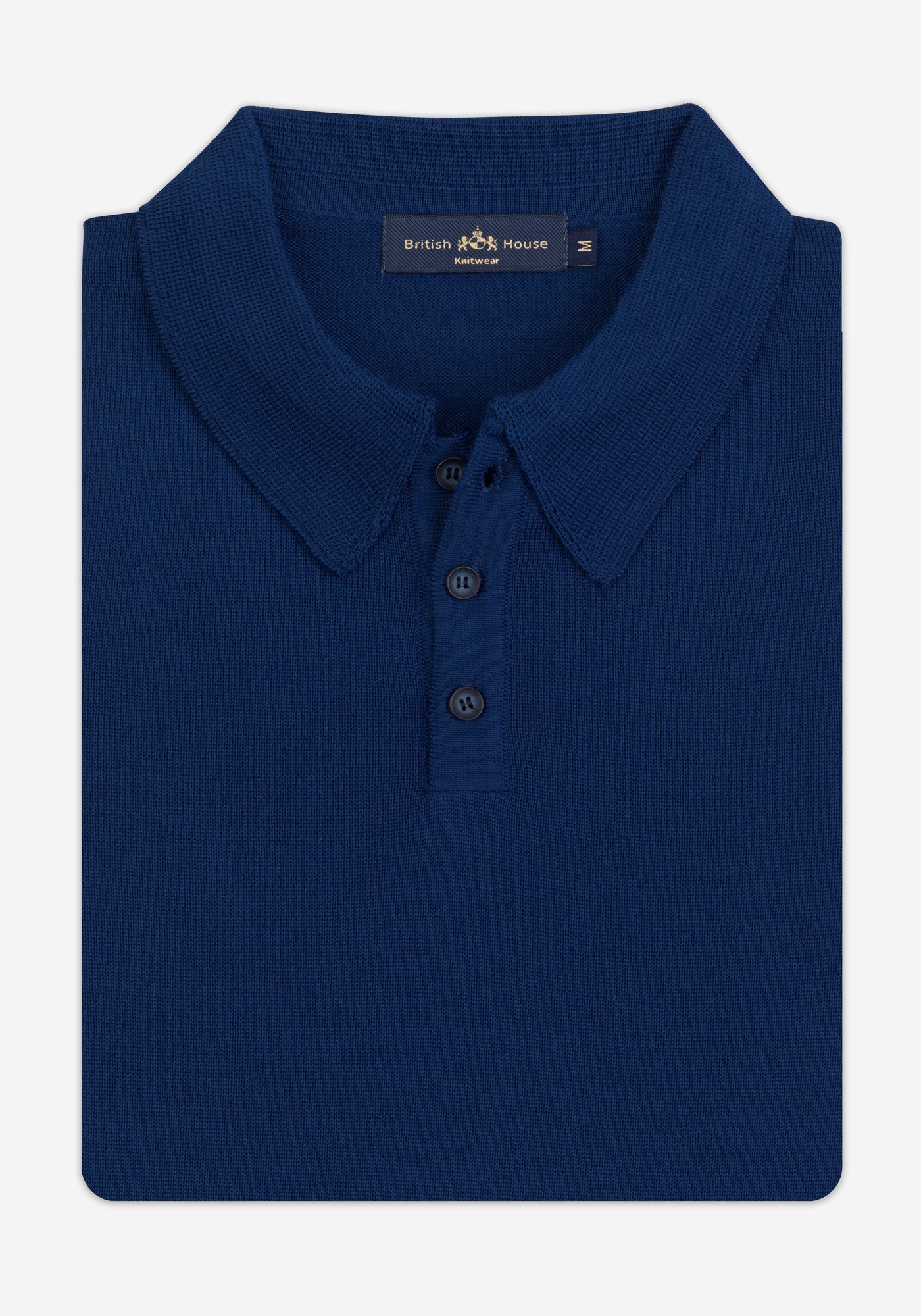 Imperial Blue Italian Merino Wool Pullover