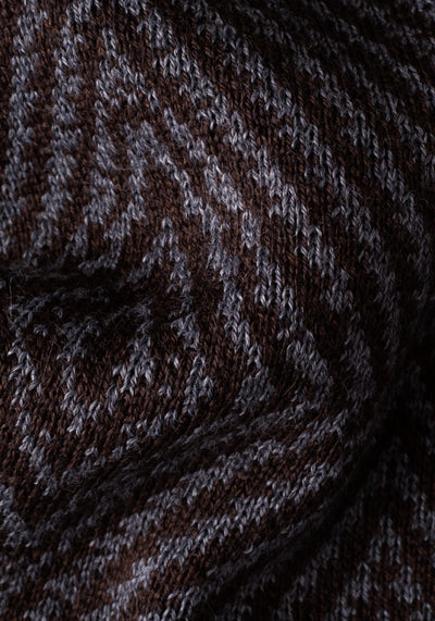 Truffle Brown Italian Merino Wool Pullover