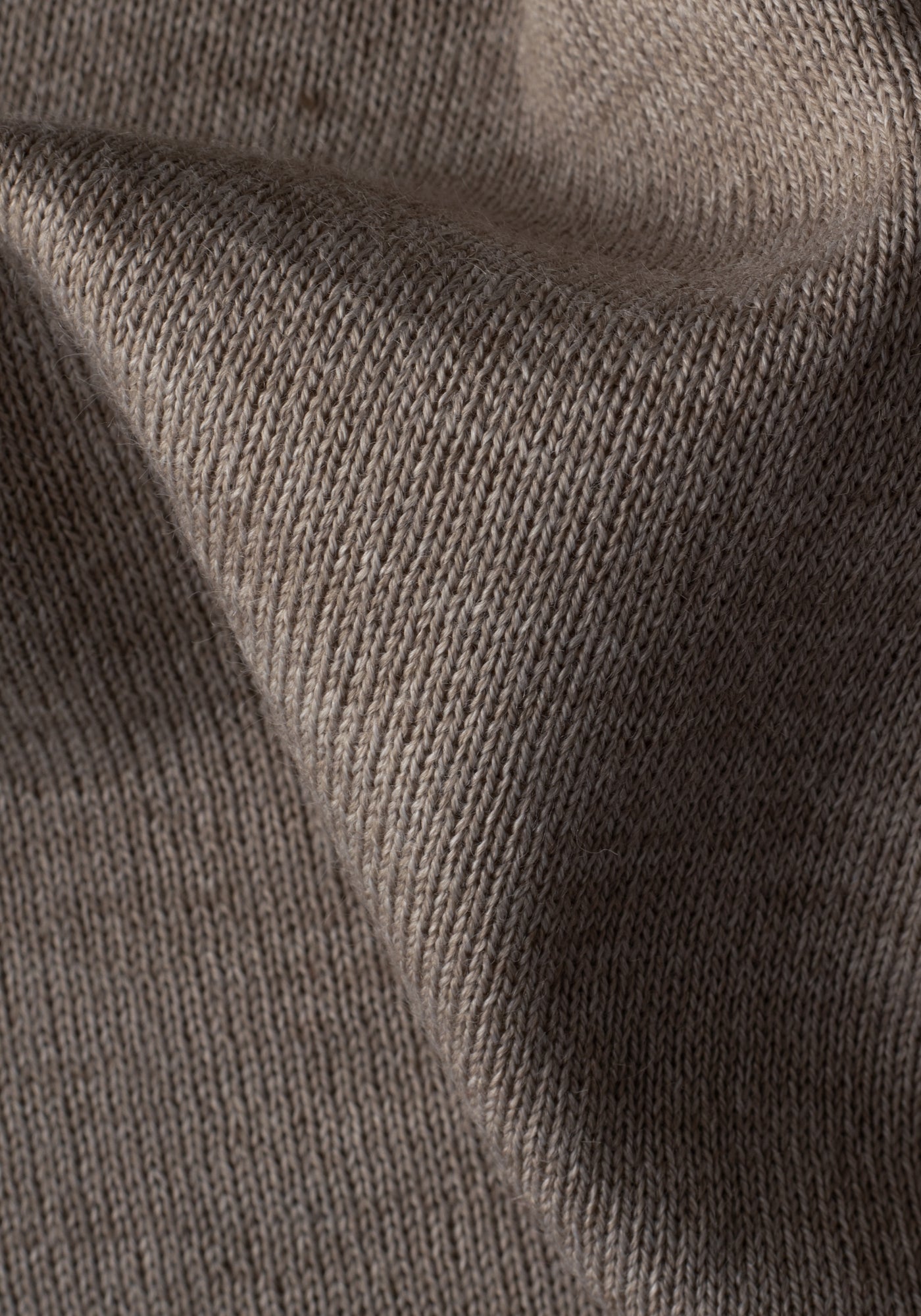 Dusk Beige Italian Merino Wool Pullover