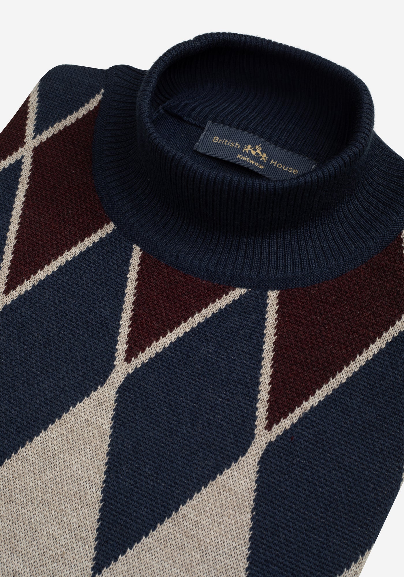 Mystic Navy Italian Merino Wool Pullover
