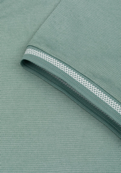 Polar Green Cotton Polo Shirt