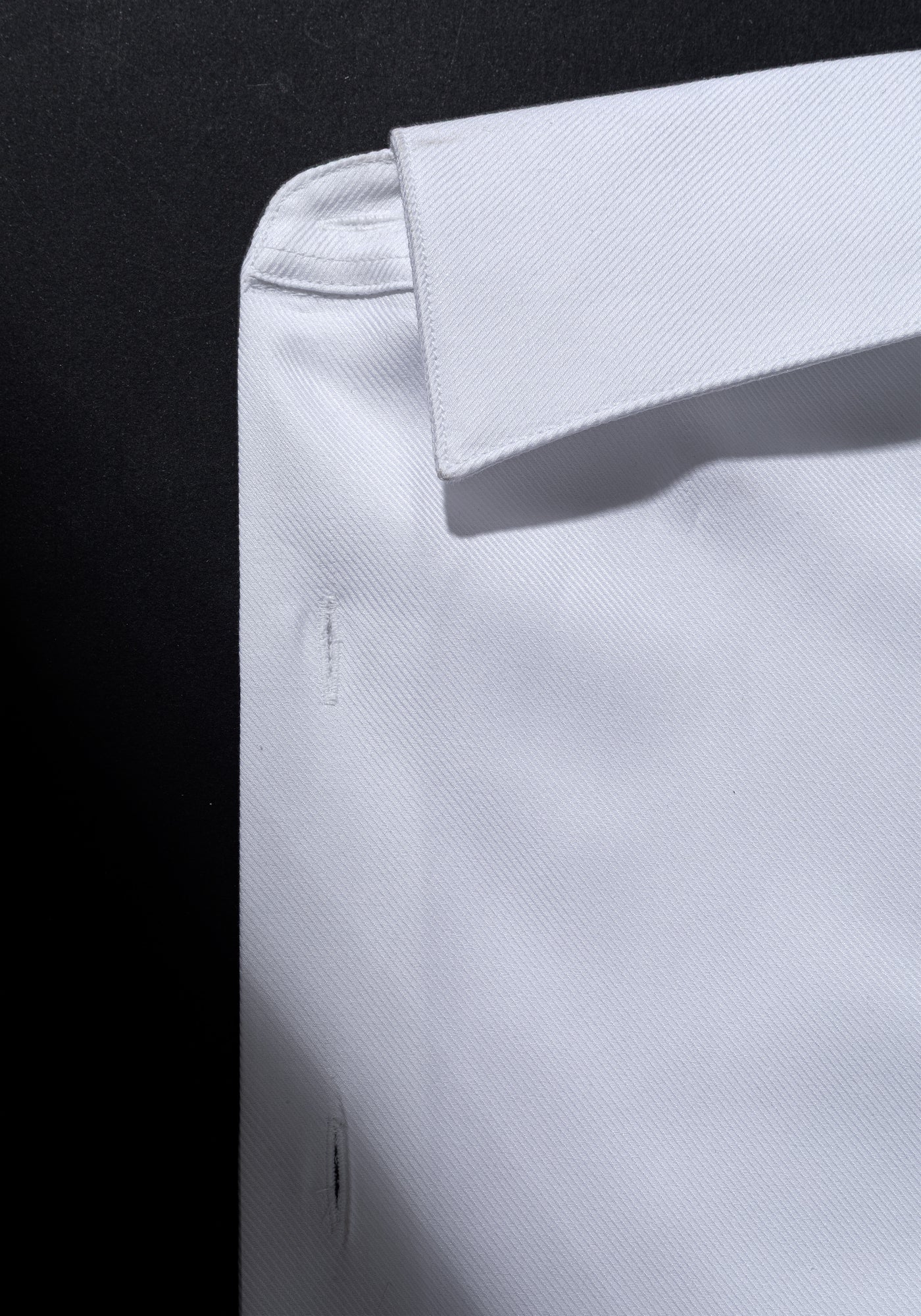 Supreme White Fine Twill Shirt