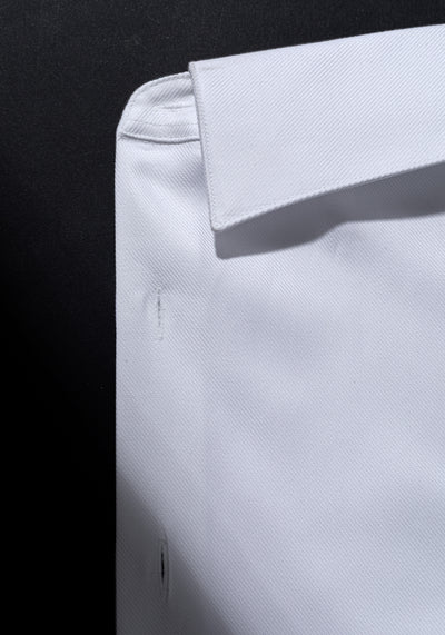 Supreme White Fine Twill Shirt