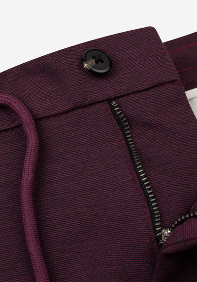 Crimson Burgundy B-Stretch Urban Trousers