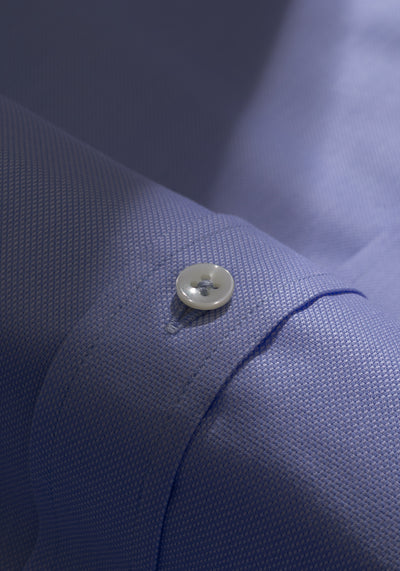 Regatta Blue Basket Weave Shirt