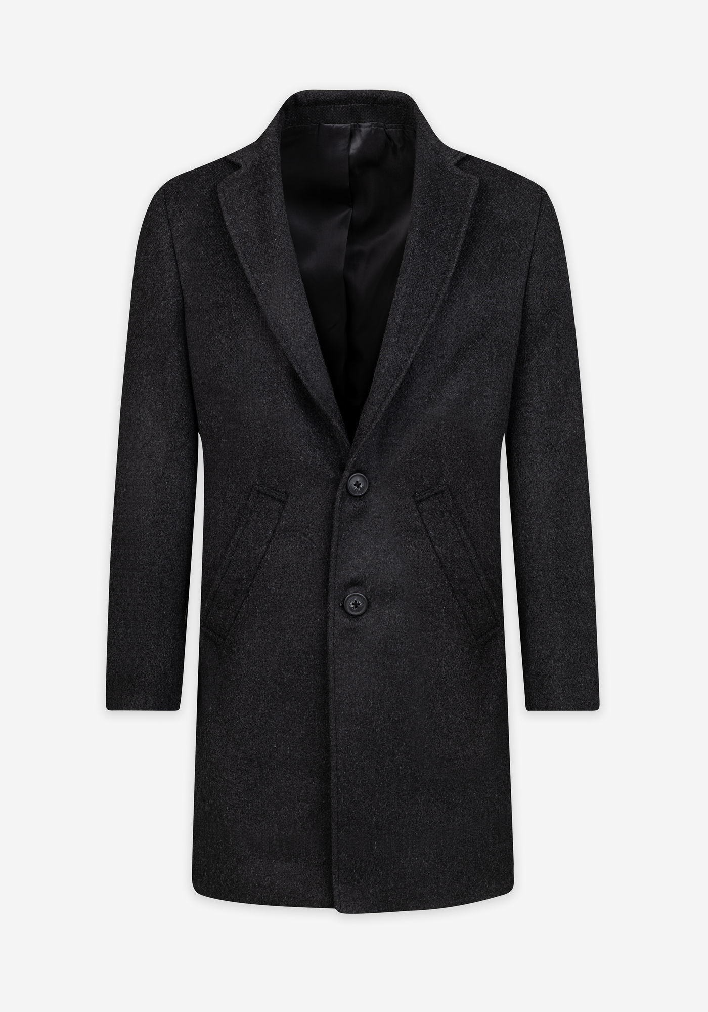 Ebony Black Poly Coat