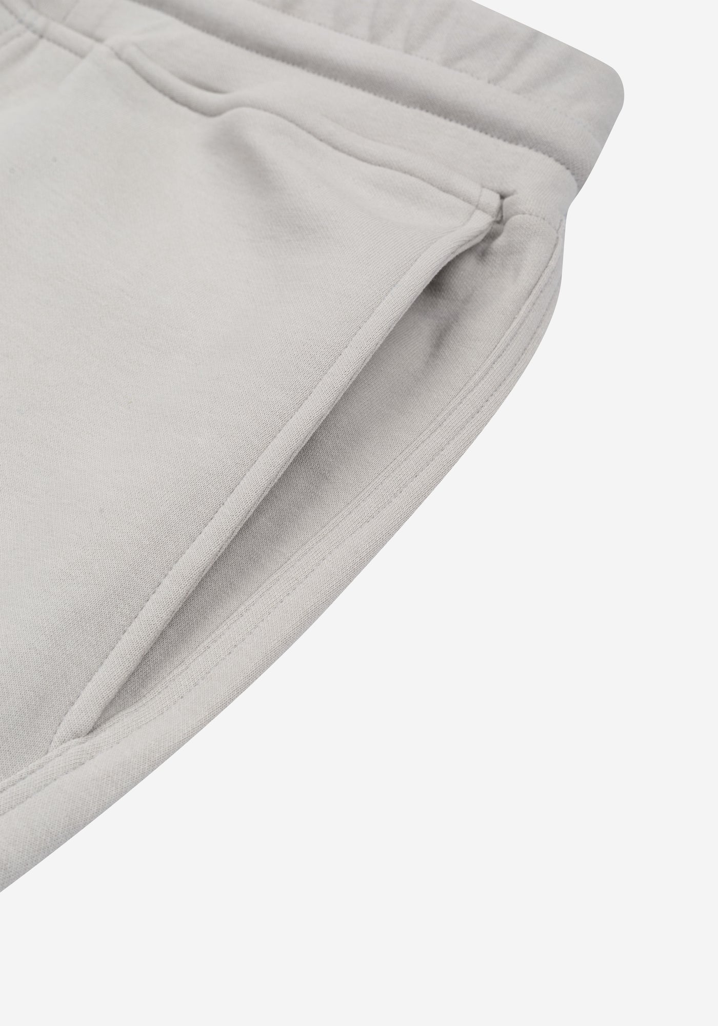 Fog Grey Cotton Short