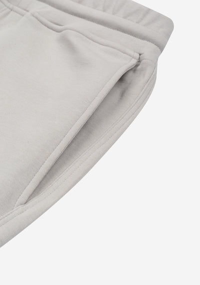 Fog Grey Cotton Short