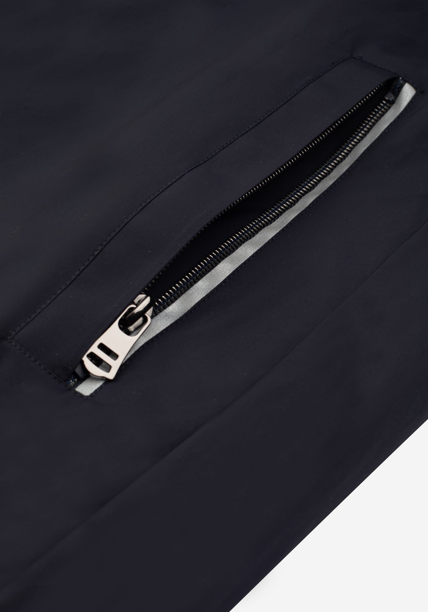 Metallic Navy Polyamide Vest