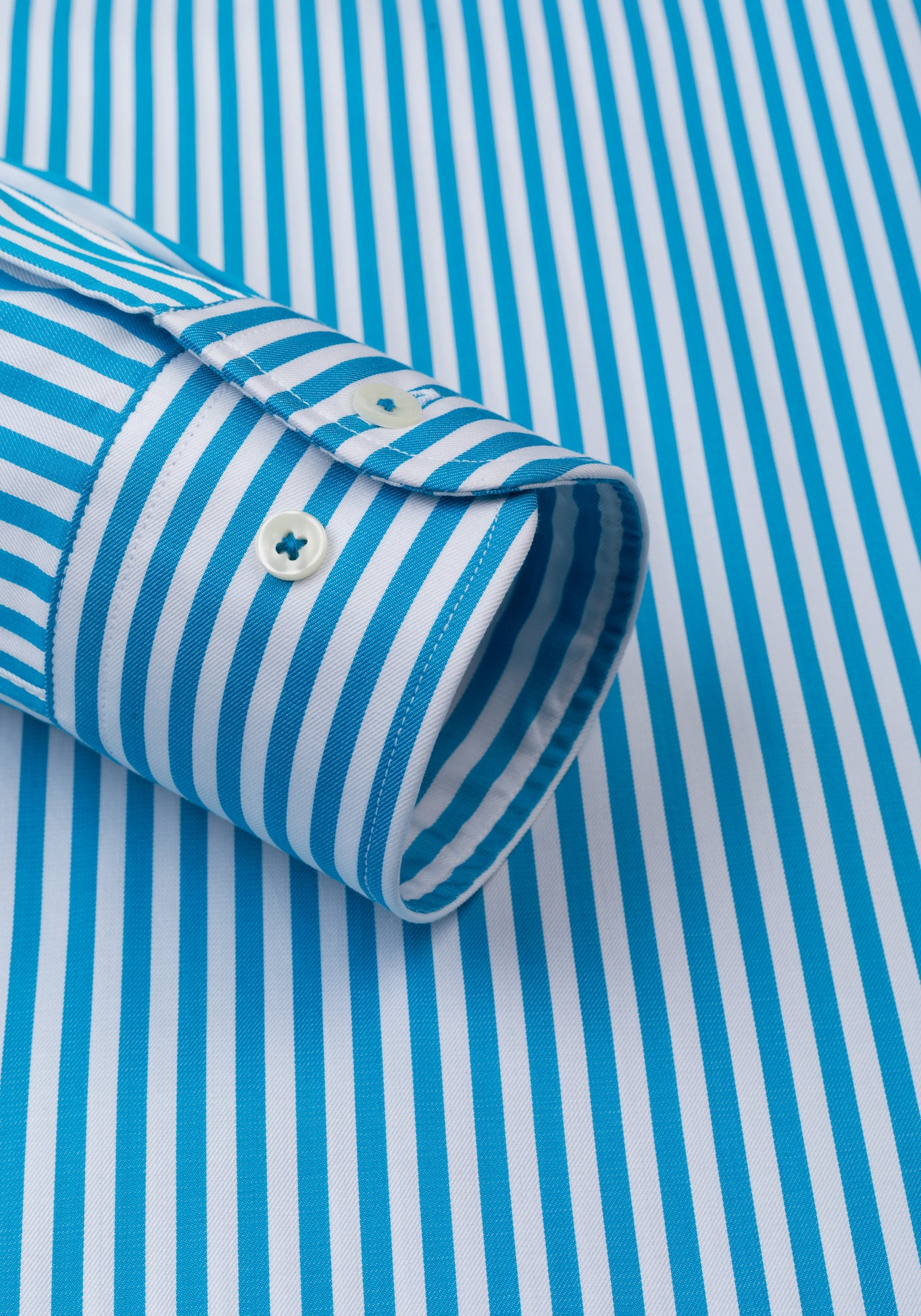 Capri Blue Stripe Signature Twill Shirt