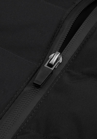 Jet Black Puffer Down Jacket