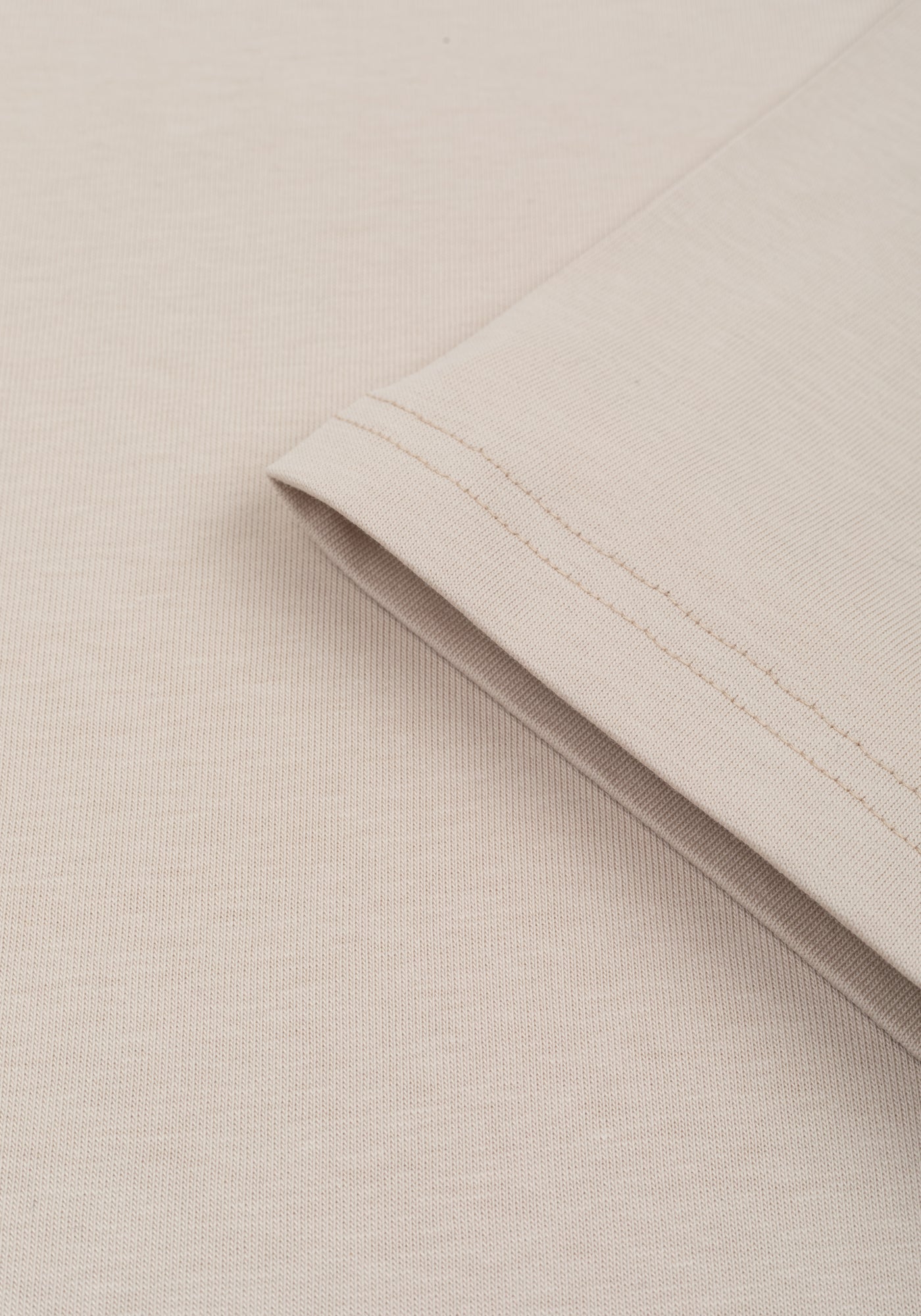 Pale Beige Over-Sized T-Shirt