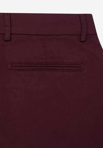Mulberry Burgundy Short