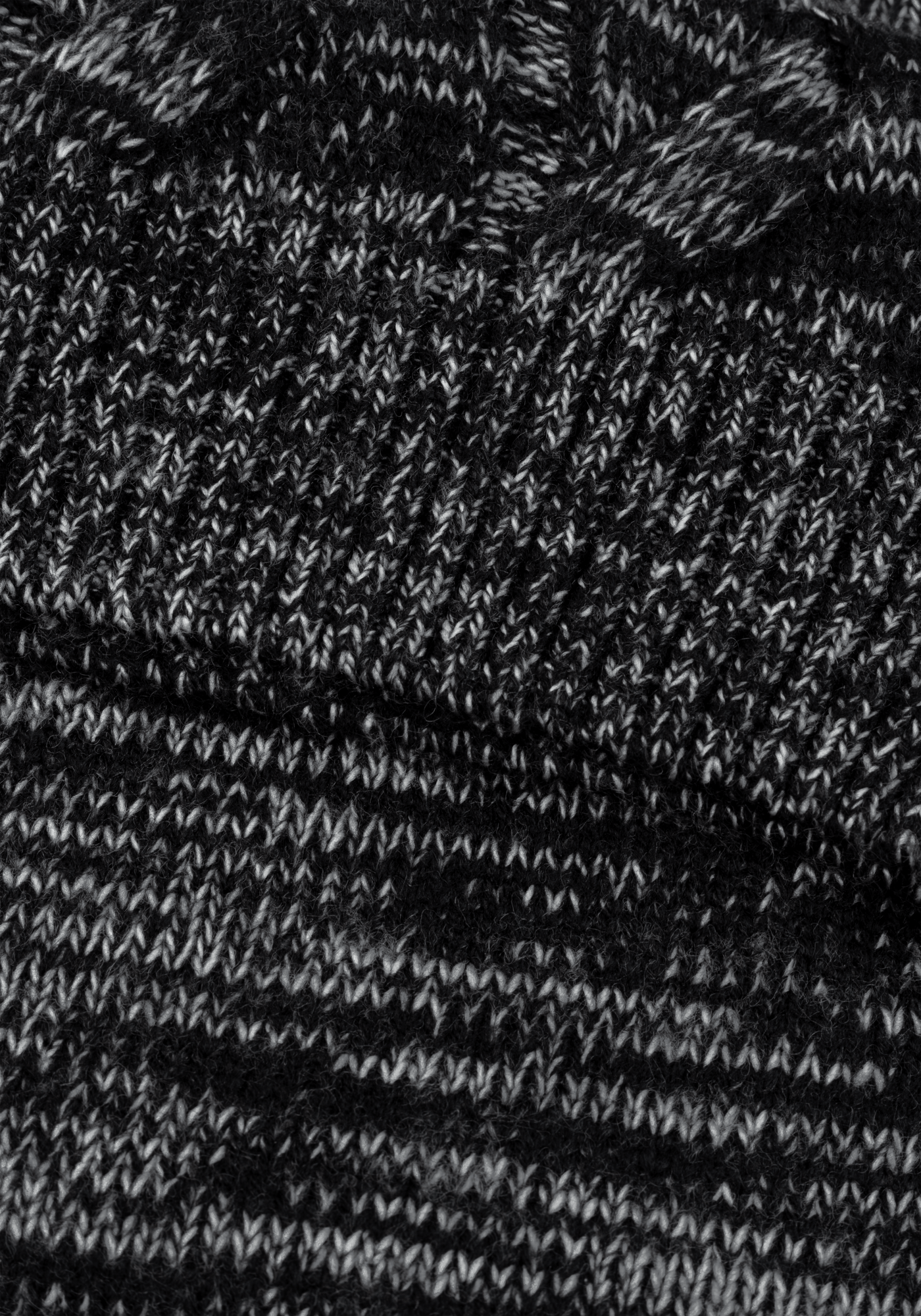 Lunar Grey Braided Zipped Pullover