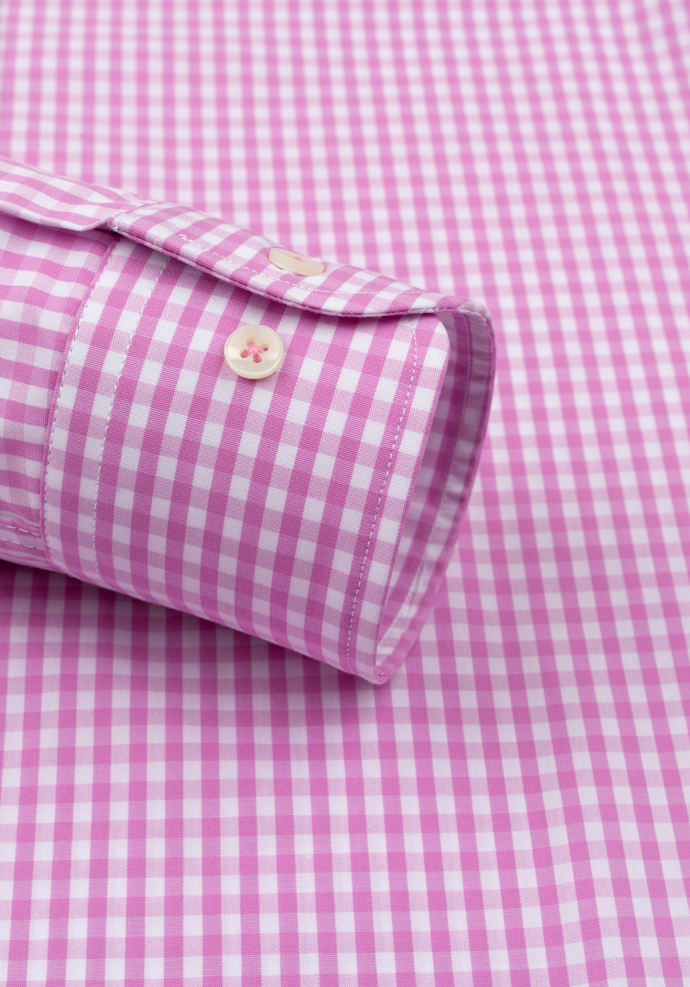 Windsor Pink Checked Poplin Shirt