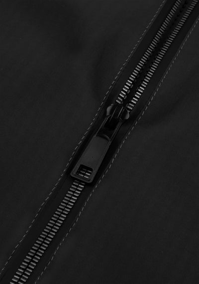 Eclipse Black Pocketable Windbreaker Jacket