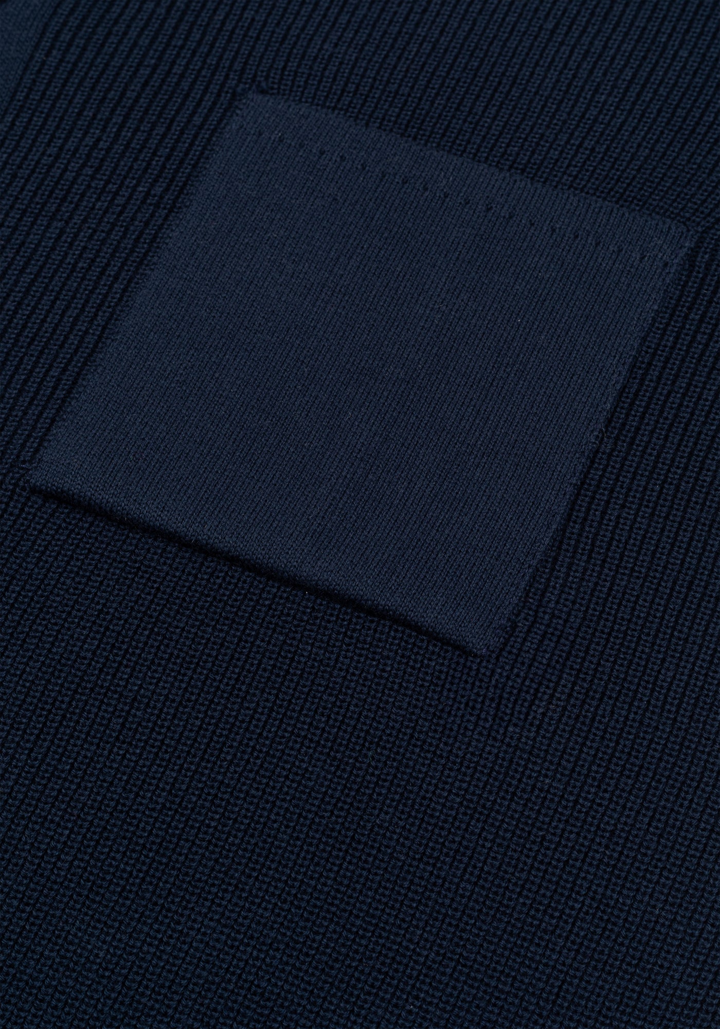 Solid Navy Heavy Knitted Cardigan