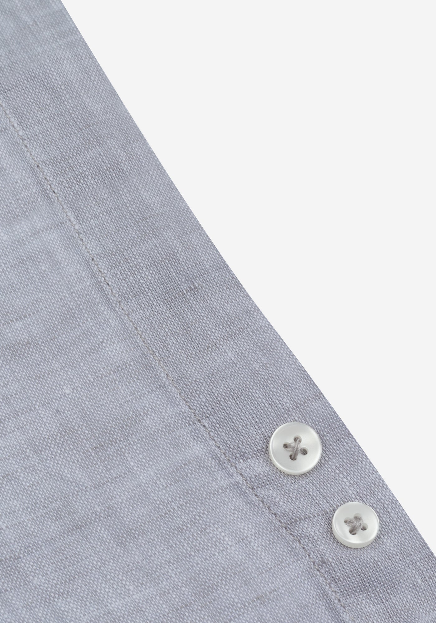 Slate Grey Belgian Linen Shirt