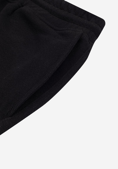 Nightfall Black Cotton Short
