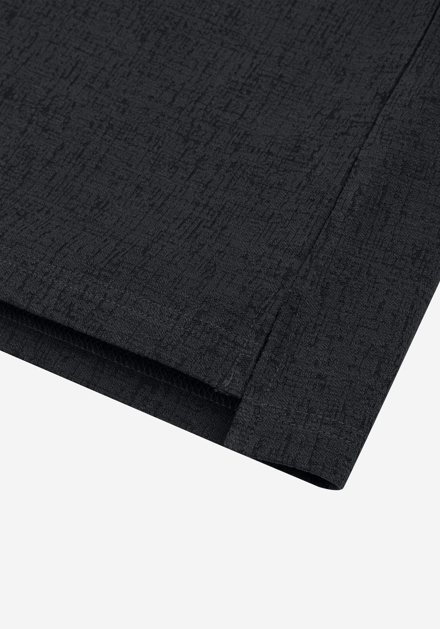 Evergreen Black Jacquard Polo Shirt