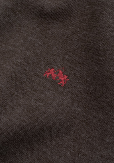 Oak Brown Cotton Sweatshirt
