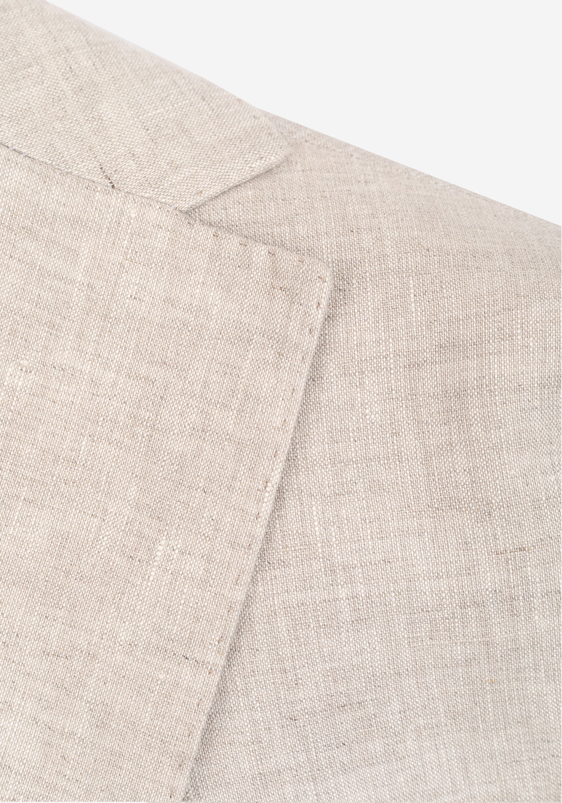 Shore Beige Pure Linen Blazer