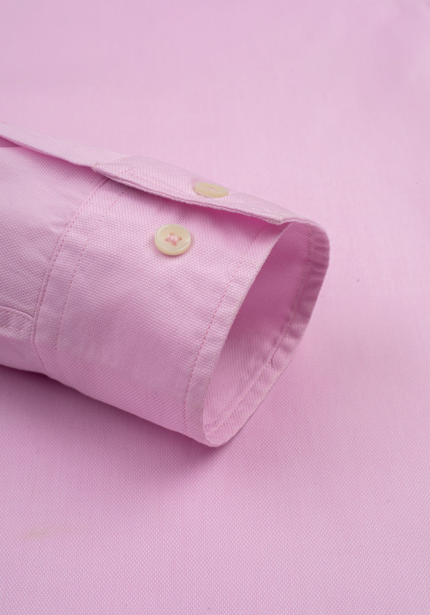 Powder Pink Washed Oxford Shirt