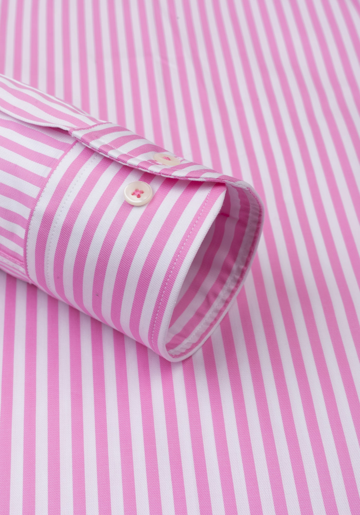 Orchid Rose Stripe Signature Twill Shirt