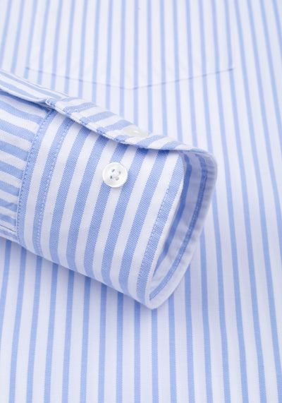 Capella Blue Stripe Oxford Shirt